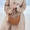 Projektantka torba polen luksusowy czysta krowica w połowie księżyca w stylu crossbody torba na pierogi modne i klasyczne kobiety najwyższej jakości