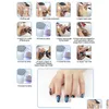 Nail Gel Inagla 8 ml Gemstone Cat Eye Polish UV Varnish Soak Off Vernis Semi Permanent Art Hybrid Lak Drop Delivery Health Beauty Salon Ottcu