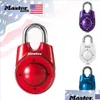 Door Locks Master Lock Combination Directional Password Padlock Portable Gym School Health Club Security Locker Door Ass Homeindus253W