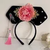 Hair Accessories Antique Headdress Pearl Princess Headhoop Tassel Hanfu Hoop Headband Chinese Style Headwear Ancient