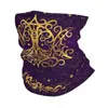 Bandanas Triple Moon Goddess Winter Headband Neck Warmer Ski Cycling Tube Scarf Goth Pentagram Witch Witchcraft Face Bandana Gaiter