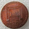 1795 Washington grille demi Penny copie pièce Promotion pas cher usine belle maison accessoires Coins275G