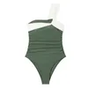 Maillots de bain pour femmes Femmes Monkini Maillot de bain à manches longues Surf Beach Holiday Bikini