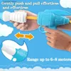 Gun Toys Seasides Cartoon Spray Tool Lightweight Portable Spray Toys For Shooting Childrens Backpack Water Gun Beach Outdoor Water Toy L240311