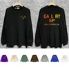 Erkek Hoodie Erkek Hip Hop Sweatshirt Retro Renkli Mektup Yazdır Ekstra Büyük Erkekler Y2K Street Wear