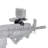 Kameras Sportkamera Gun Mount Picatinny Rail Mount Adapter für GoPro Hero Sony FDX HDR Xiaomi Yi Hunting Rifle Pistol Carbine Airsoft