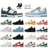 Mode OG Classics Denim V Baskets Designer Chaussures Casual Femmes Hommes Fleurs Marque Cuir De Veau Blanc Noir Rose Bleu Rouge Vert Virgil Low Mocassins Plateforme Baskets