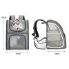 Strollers Pet Supplies Cat Going Out Portable Backpack Puppy Outdoor Travel Breathable Space Bag Pet Backpack