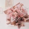 Inne sztuki i rzemiosła 50 cm 5 -leards Gaza przędzy Kreatywne kwiaty opakowanie Bukiet materiał Florist Pakiet Pakiet prezentowy Suppl241i