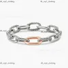 DY Desginer David Yurma Jewelry Top Quality Bracelet Simple And Elegant Popular Twisted Rope Fashion Ring David Bracelet Punk Jewelry Band Fashion David 875