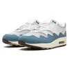 nike air max 1 airmax 1 men women 1 running shoes Patta Waves 1s White Black Noise Aqua Maroon Patch University Red Blue Sean Wotherspoon mens trainers sport sneakers