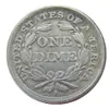 US 1853 P S Liberty assis Dime argent plaqué copie pièce artisanat Promotion usine belle maison accessoires argent Coins229k