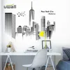 PVC Nortic City Wall Stickers Home Decor Living Room Bedroom Background Wall Decoration Self Adhesive Room Decor Sticker 210929170w