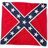 Evento Favor de festa 55 * 55cm Confederate Rebel Flag Bandanas Bandeiras Imprimir Bandana para adultos Estados Unidos Star Flags Headbands Dois lados impressos LT820