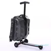 Suitcases 21 Inch Carry On Luggage Trolley Kids Sit Scooter Travel Suitcase Lazy Case