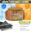 Bento Boxes Tactical Lunch Bag for Men Military Heavy Duty Lunch Box Work Leakproof Insulated Durable Thermal Cooler Bag Meal Camping Picnic L240311