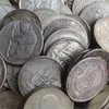 US 1892 mezzo dollaro colombiano artigianale placcato argento copia fabbrica di monete bella casa Accessori299b