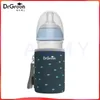Dr.Green USB-Thermostat-Born-Babyflaschenglas 150 ml/240 ml, versiegelte Isolierung, schnelle Milchfüllung, herausnehmbare/waschbare Flaschen 240227