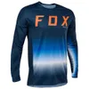 2023 Mens Downhill Jerseys FOX teleyi DH Mountain Bike MTB Shirts Offroad DH Motorcycle Jersey Motocross Sportwear MTB Clothing