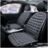 Car Seat Covers Ers Cars Heater Er Electric Heating Mat Chair Pad 12V Heated Cushion Warmer Drop Delivery Automobiles Motorcycles Inte Otdfm