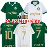 24 25 Palmeiras Maglie da calcio uomini Set Kit Kit Kit Endrick Dudu Rony G.Gomez Estevao Veiga M.Lopez Murilo Piquerez 2024 2025 Fan Player Shirt Fan Player Versione