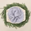 Blankets Wool Born Pography Blanket Fleece Fluffy Baby Layer Infant Posing Backdrop Soft Basket Filler For Poshoot Ornament