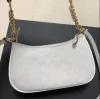 2024 Diseñador Nuevo bolso clásico presbicia axila bolso de moda un hombro de mano crossbody Mahjong bolsa s2