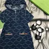 Conjuntos de roupas bebê crianças roupas designer meninos camisa xadrez conjuntos meninas verificado vestido com capuz moda roupas ternos crianças verão manga curta terno ldd240311