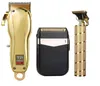 Haarschneidemaschine-Set, elektrischer Trimmer, kabelloser Rasierer, 0 mm, Herren-Friseurschneidemaschine für wiederaufladbare 2202107495259