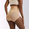 Femmes taille ventre Shaper post-partum taille haute abdominale et hanche levage sous-vêtements pour femmes pantalons façonnant le corps taille serrant sans couture