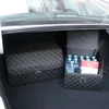Ящик для хранения багажника автомобиля из искусственной кожи, органайзер высшего класса, складная сумка для хранения автомобиля, для седана, внедорожника, MPV 220402196a