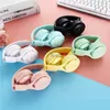 Écouteurs de téléphone portable Macaron Casque enfants sans fil Bluetooth casque bandeau casque de jeu avec Gamer Girl cadeau pour tablette mobile H240312