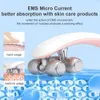 EMS Gezicht Lifting Roller RF Dubbele Kin V-vormige Massager Dunne Afslanken Lift Up Huid Schoonheidsverzorging Anti Rimpel 240309