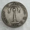 Chile Republic Peso 1828 Coquimbo Silver Copy Coin Promotion Billig fabrik Nice Home Accessories Silver Coins266o