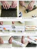 Snabb sushi maker roller ris mögel grönsak kött rullande prylar diy enhet gör maskin kök ware 240304