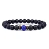 Perles en pierre naturelle de 8Mm, brins faits à la main, bracelets à breloques pour femmes et hommes, bijoux de Yoga élastiques de fête, livraison directe Dh3Ns