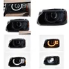 Car Light Assembly LED LED Lens Headlight for Range R 2005-2013 نهار رأس مصباح رأس عالية.