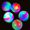 Small Animal Supplies L S SizeLight Up Dog Balls Flashing Elastic Ball LED Dogs Glowing Pet Color Light Interactive Toys For Puppy212f