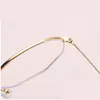 Sunglasses Geometric Shape Frame Elastic Glasses Legs Women Korean Style Eye Protection Computer Anti Blue Light