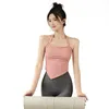 Sports bra for women wearing for summer running shock-absorbing Pilates training yoga suit tank top integrated fitness bra