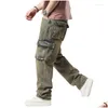 Jeans pour hommes Jeans pour hommes Vintage Baggy jambe large hommes Hip Hop longue planche à roulettes coupe ample Harem livraison directe vêtements vêtements pour hommes Dhyos