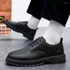 Casual Shoes Business For Men Out Door Trendy All-match Comfortable Breathable Wear-Resistant Round Toe Spring Autumn Main