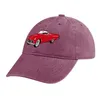 Berets Red FT 1955 Cowboyhut Golf Wear Snapback Cap Ball Herren Damen