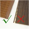 Rayuan Bound Bamboo Table Runner Placemat Tea Mats Placemats Pad Ceill Home Cafe Decor 240307