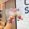 Cute Cartoon Plush Cat Keychain Pendant: Make your keys instantly cute, adding infinite fun and warm companionship