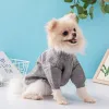 Dog Apparel Stylish Winter Dog Coat: Luxury Designer Pet Sweater for Small and Medium Dogs, Letter Logo Brand for Fadou Chihuahua