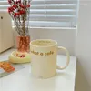 Mugs 300ML Large Capacity Ceramic Cup For Cold Beverage Cute Bear Espresso Coffee Mug Creative Home Water Juice Milk Drinking