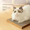 W kształcie litery L Cat Scratcher Desplable Scraper Scraphing Post dla kotów szlifowanie pazurów Mytury dla zwierząt domowych 240309
