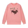 Designer mulheres hoodies pouco daisy dachshund cão impressão bordado em torno do pescoço top marca na moda meninas camisolas mulheres em torno do pescoço casual hoodie