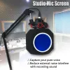 액세서리 GAZ600A 고품질 팝 필터 폼 프로 마이크 커스텀 스튜디오 마이크 쉴드 휴대용 보컬 부스 녹음 윈드 스크린